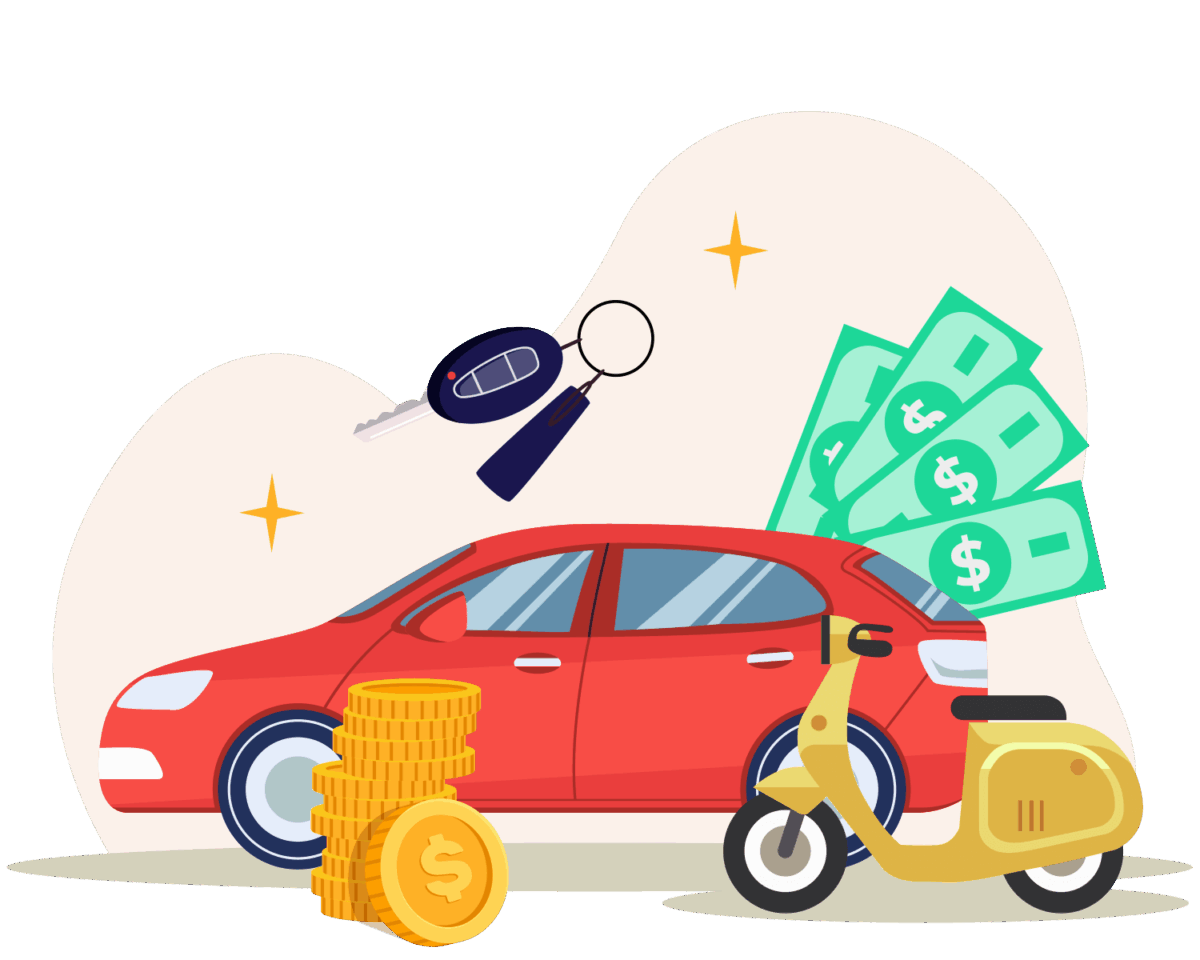 汽機車貸款代表圖